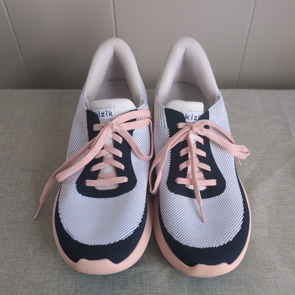 KIZIK Athens Bahama Womens 11 Men 9.5 Pink Blue Walking Hands Free Comfort Shoes